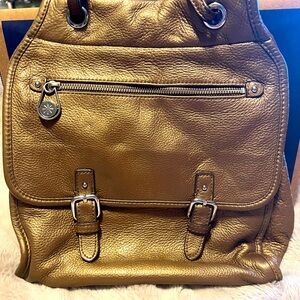 Brown Isaac Mizrahi bag